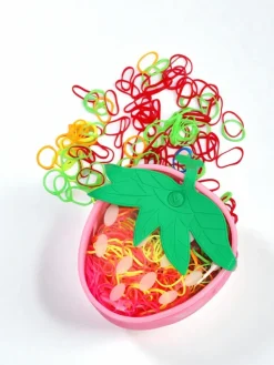 Online gumeczki silikonowe Truskawka Damskie Dziewczęce|Akcesoria Do Włosów