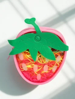 Online gumeczki silikonowe Truskawka Damskie Dziewczęce|Akcesoria Do Włosów