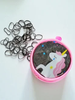 Best Wielokolorowe gumeczki silikonowe w ozdobnym opakowaniu Damskie Dziewczęce|Akcesoria Do Włosów