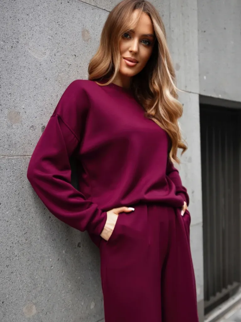 Wiskozowy Damski komplet dresowy FlowFit Damskie Komplety Damskie