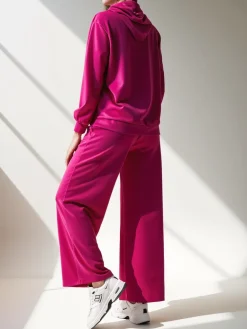 Wiskozowy damski komplet casualowy Damskie Komplety Damskie