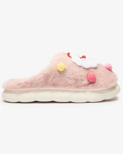 Clearance Świąteczne damskie kapcie w kolorze m Fertemse Kapcie