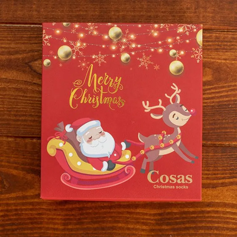 Clearance Świąteczne dziecięce skarpetki 4/pak Skarpetki