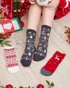 Best Świąteczne skarpetki w pudełku 3/pak Skarpetki