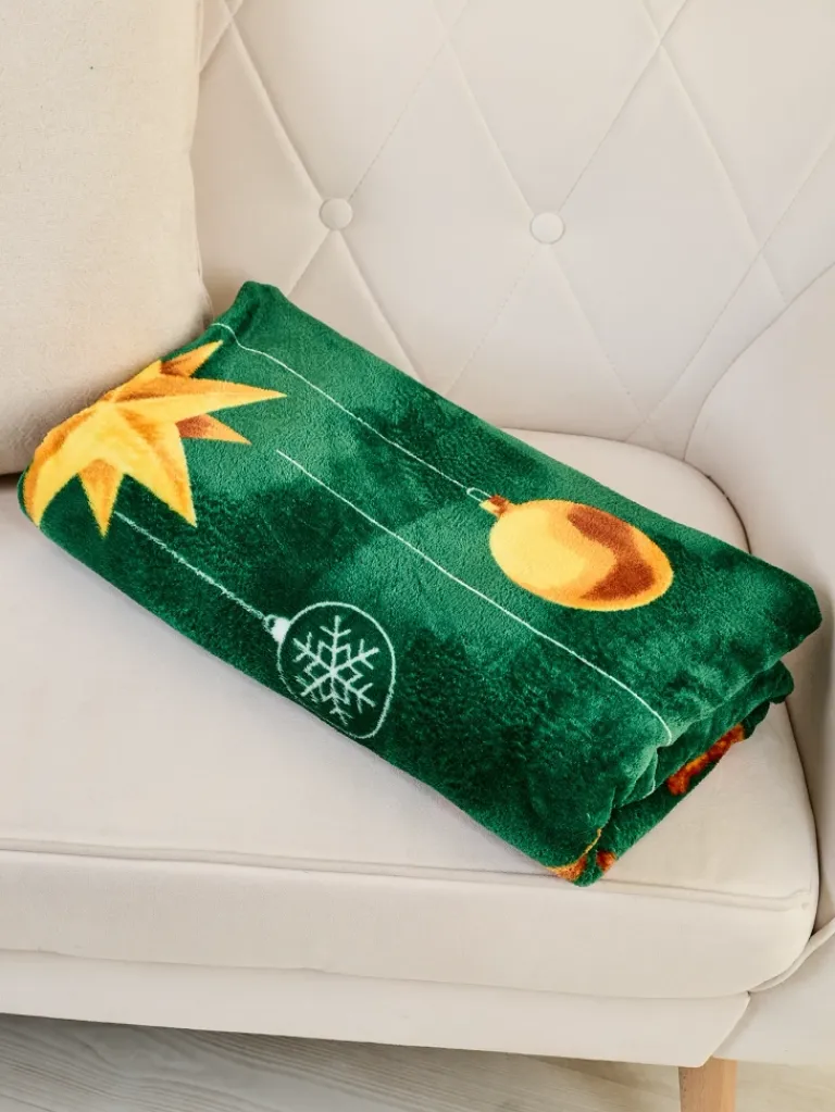 Best Świąteczny koc narzutka 200x220 Koce