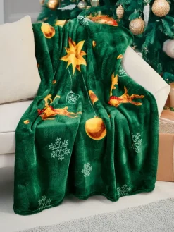 Best Świąteczny koc narzutka 200x220 Koce