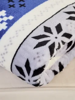 Outlet Świąteczny koc narzutka 200x220 Koce