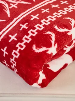 Hot Świąteczny koc narzutka 200x220 Koce