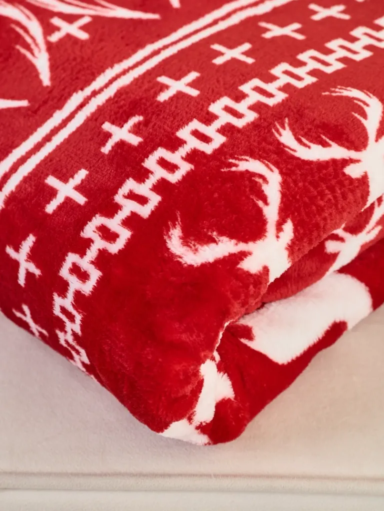 Hot Świąteczny koc narzutka 200x220 Koce