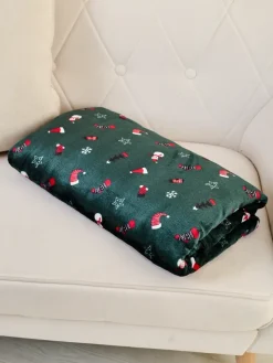 Outlet Świąteczny koc narzutka 200x220 Koce