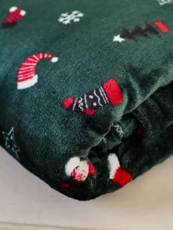 Outlet Świąteczny koc narzutka 200x220 Koce
