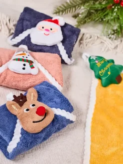 Online Świąteczny komplet ręczników Happy Xmas Akcesoria|Ręczniki