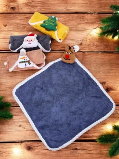 Świąteczny komplet ręczników Happy Xmas Akcesoria|Ręczniki