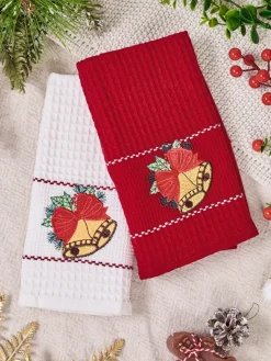 Sale Świąteczny komplet ręczników Happy New Year Akcesoria|Ręczniki