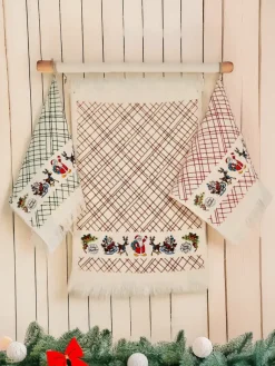 Hot Świąteczny komplet 3 ściereczek kuchennych Ściereczki