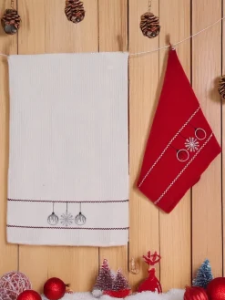 Sale Świąteczny komplet ręczników Happy New Year Akcesoria|Ręczniki