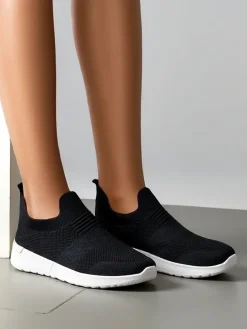 Clearance Wsuwane damskie materiałowe buty sportowe Satet Damskie Bieganie, Ćwiczenia I Trening