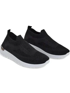 Best Wsuwane damskie materiałowe buty sportowe Terrifa Damskie Bieganie, Ćwiczenia I Trening