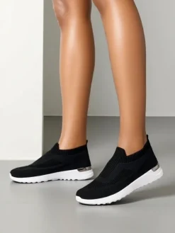 Best Wsuwane damskie materiałowe buty sportowe Terrifa Damskie Bieganie, Ćwiczenia I Trening