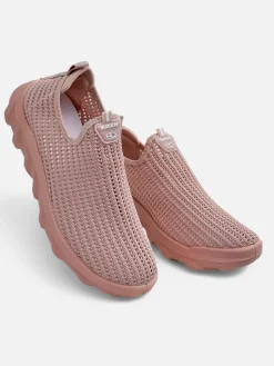 Hot Wsuwane damskie materiałowe buty sportowe Erra Damskie Bieganie, Ćwiczenia I Trening