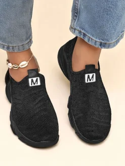 Outlet Wsuwane damskie materiałowe buty sportowe Flex Move Damskie Sportowe|Bieganie, Ćwiczenia I Trening