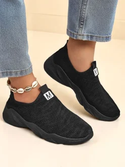 Outlet Wsuwane damskie materiałowe buty sportowe Flex Move Damskie Sportowe|Bieganie, Ćwiczenia I Trening