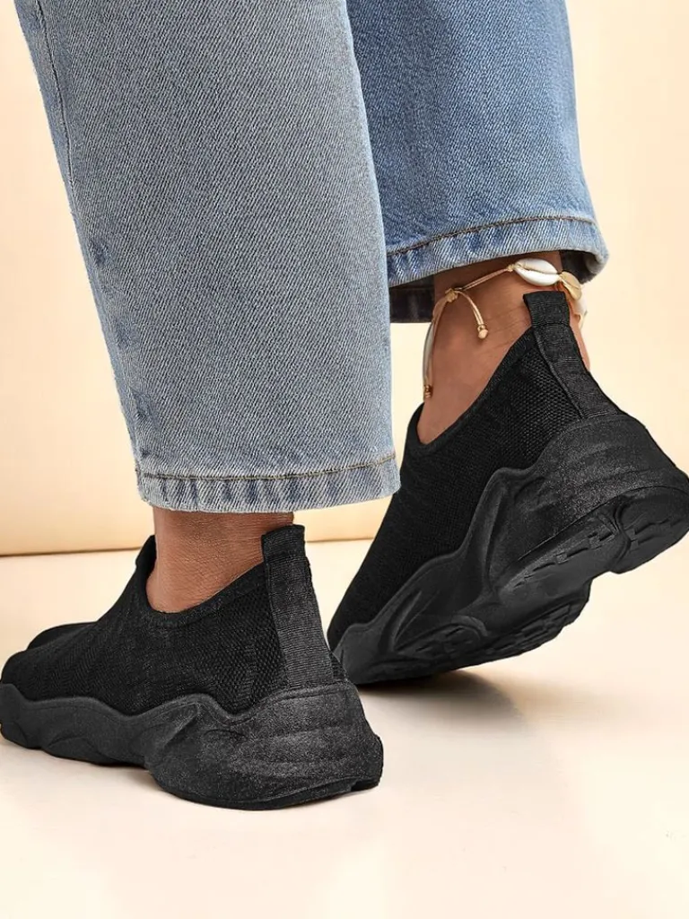 Outlet Wsuwane damskie materiałowe buty sportowe Flex Move Damskie Sportowe|Bieganie, Ćwiczenia I Trening