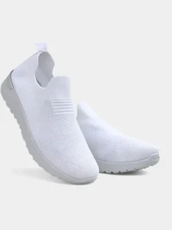 Outlet Wsuwane damskie materiałowe buty sportowe Satet Damskie Bieganie, Ćwiczenia I Trening