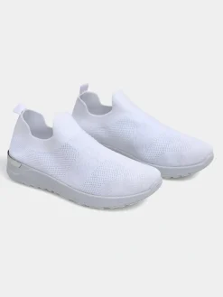 Outlet Wsuwane damskie materiałowe buty sportowe Satet Damskie Bieganie, Ćwiczenia I Trening