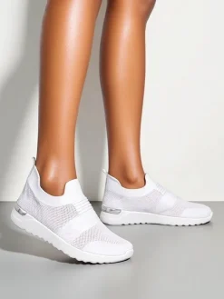 Outlet Wsuwane damskie materiałowe buty sportowe Satet Damskie Bieganie, Ćwiczenia I Trening