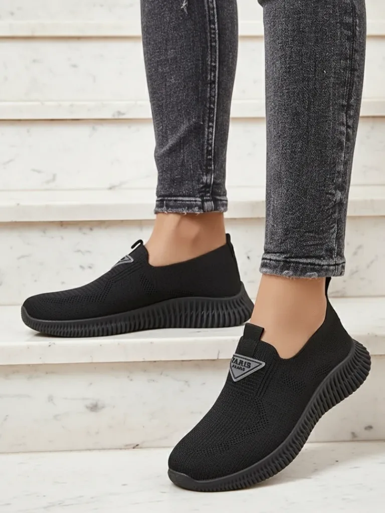 Outlet Wsuwane damskie materiałowe buty sportowe Serra Damskie Sportowe|Bieganie, Ćwiczenia I Trening