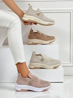 Sale Wsuwane damskie materiałowe buty sportowe Teletta Damskie Ugc|Sportowe