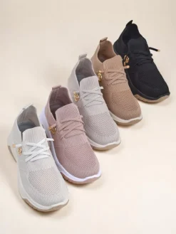 Sale Wsuwane damskie materiałowe buty sportowe Teletta Damskie Ugc|Sportowe