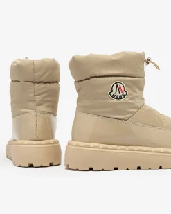 Clearance Wsuwane śniegowce damskie w jasnom kolorze Ireda Śniegowce|Botki Z Delikatnym Ociepleniem