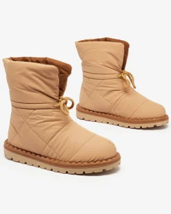 Wsuwane śniegowce damskie w kolorze m Nevonsis Śniegowce|Botki Z Delikatnym Ociepleniem