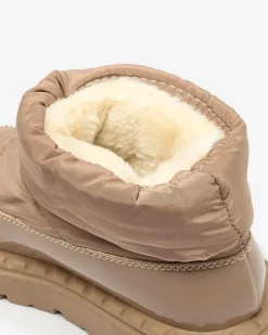 Wsuwane śniegowce damskie w m kolorze Ireda Śniegowce|Botki Z Delikatnym Ociepleniem