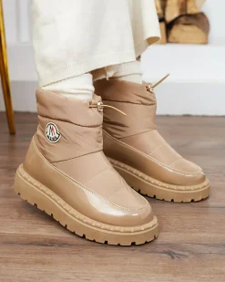 Wsuwane śniegowce damskie w m kolorze Ireda Śniegowce|Botki Z Delikatnym Ociepleniem