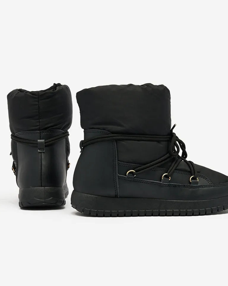 Sale Wsuwane śniegowce damskie w m kolorze Iredas Śniegowce|Botki Z Delikatnym Ociepleniem