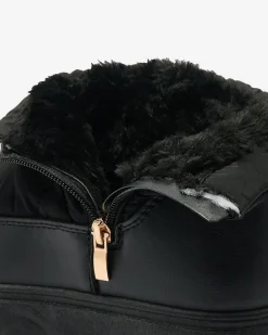 Best Wsuwane śniegowce damskie w m kolorze Armeda Śniegowce|Botki Z Grubym Ociepleniem