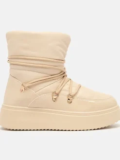 Discount Wsuwane śniegowce damskie w m kolorze Dabenda Śniegowce|Botki Z Grubym Ociepleniem