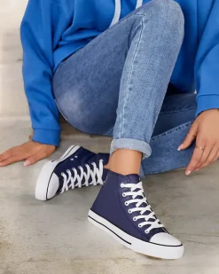 Sale Wysokie trampki damskie Hallase Trampki