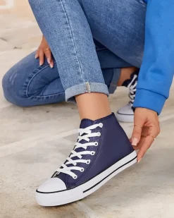 Sale Wysokie trampki damskie Hallase Trampki