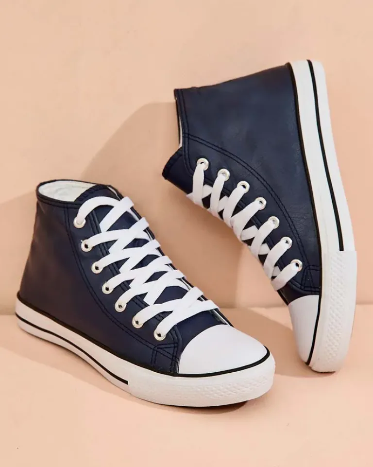 Sale Wysokie trampki damskie Hallase Trampki