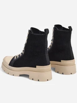 Online Wysokie trampki damskie na masywnej podeszwie Heyloy Trampki