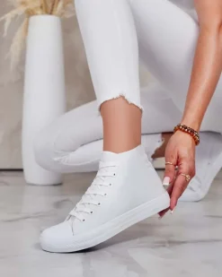 Clearance Wysokie trampki damskie Hollas Trampki