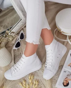 Clearance Wysokie trampki damskie Hollas Trampki