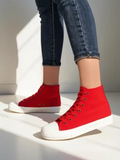 Best Wysokie trampki damskie Hirria Trampki