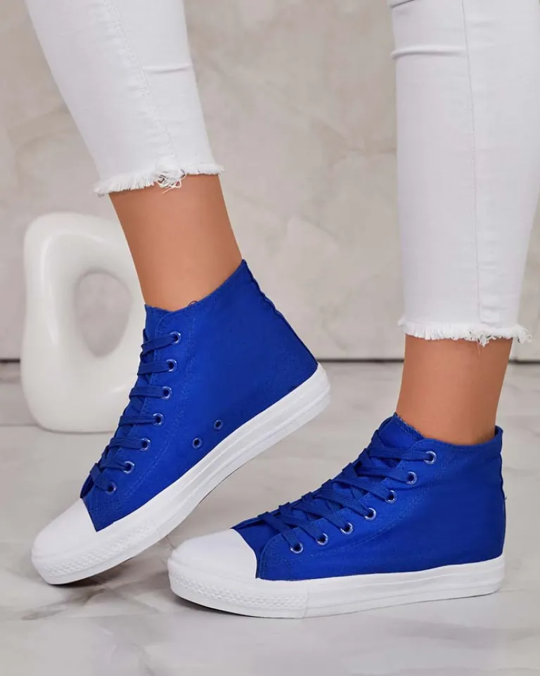 Best Wysokie trampki damskie Hirria Trampki