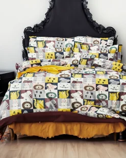 Sale Wzorzysta pościel 160x200 komplet 3 CZĘŚCI 160 X 200 Cm