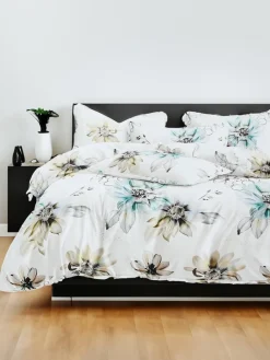 Outlet Wzorzysta pościel 160x200 komplet 4 CZĘŚCI 160 X 200 Cm